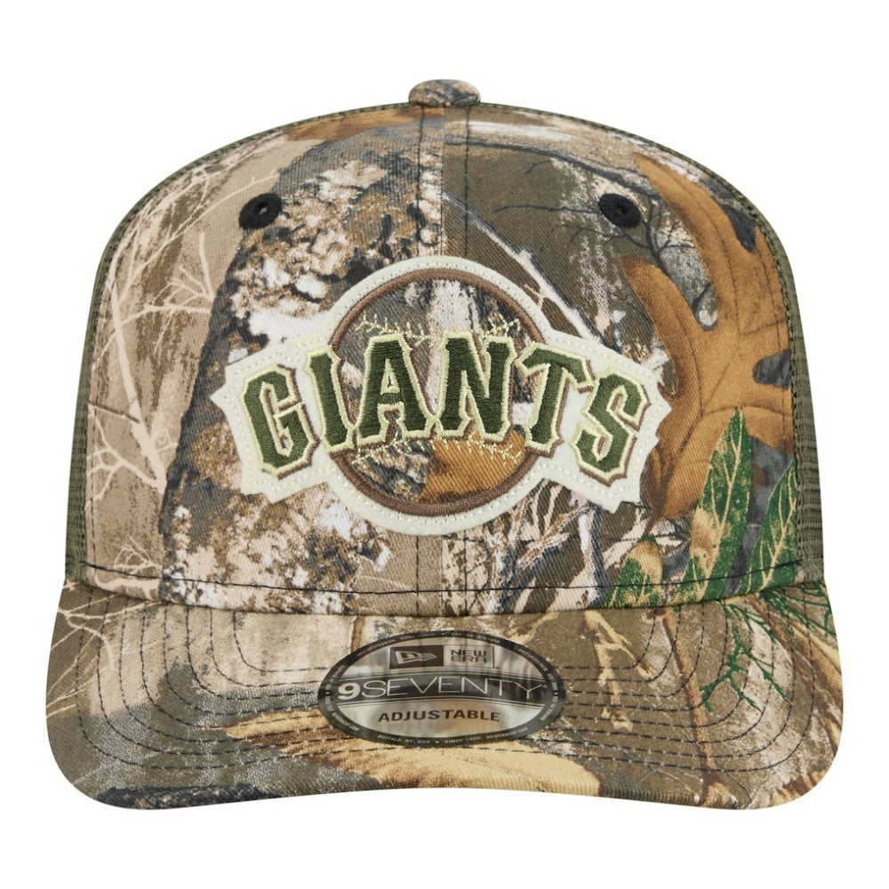 Camo San Francisco Giants New Era Realtree 9SEVENTY Adjustable Hat