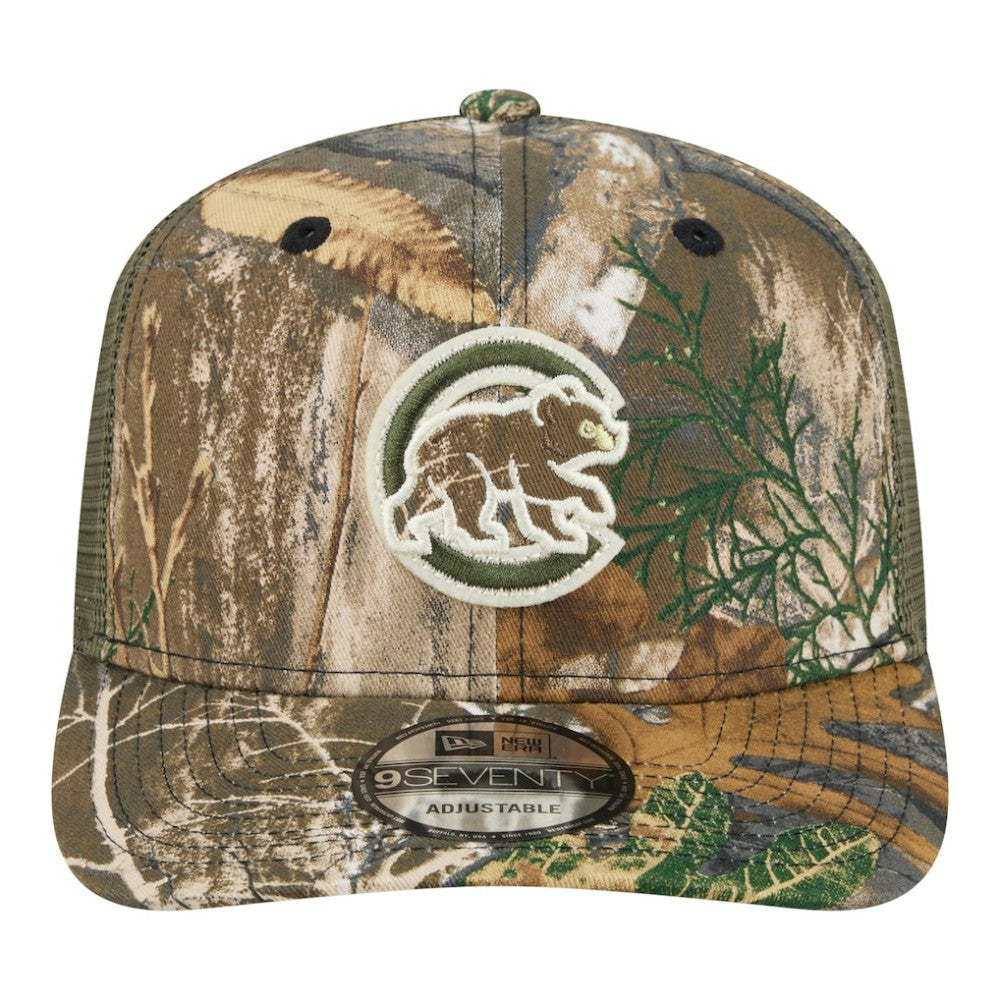 Camo Chicago Cubs New Era Realtree 9SEVENTY Adjustable Hat
