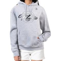 Brooklyn Nets G-III 4Her by Carl Banks Women's Shadow Logo Tri-Blend Fleece Hoodie