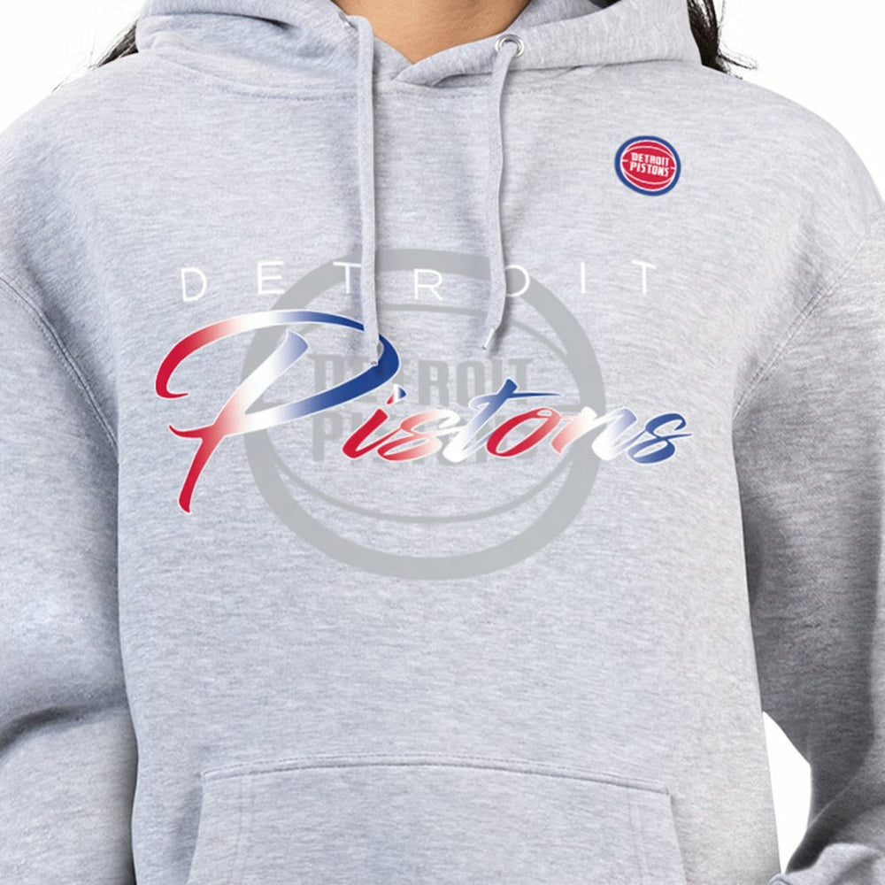 Detroit Pistons G-III 4Her by Carl Banks Women's Shadow Logo Tri-Blend Fleece Hoodie sale