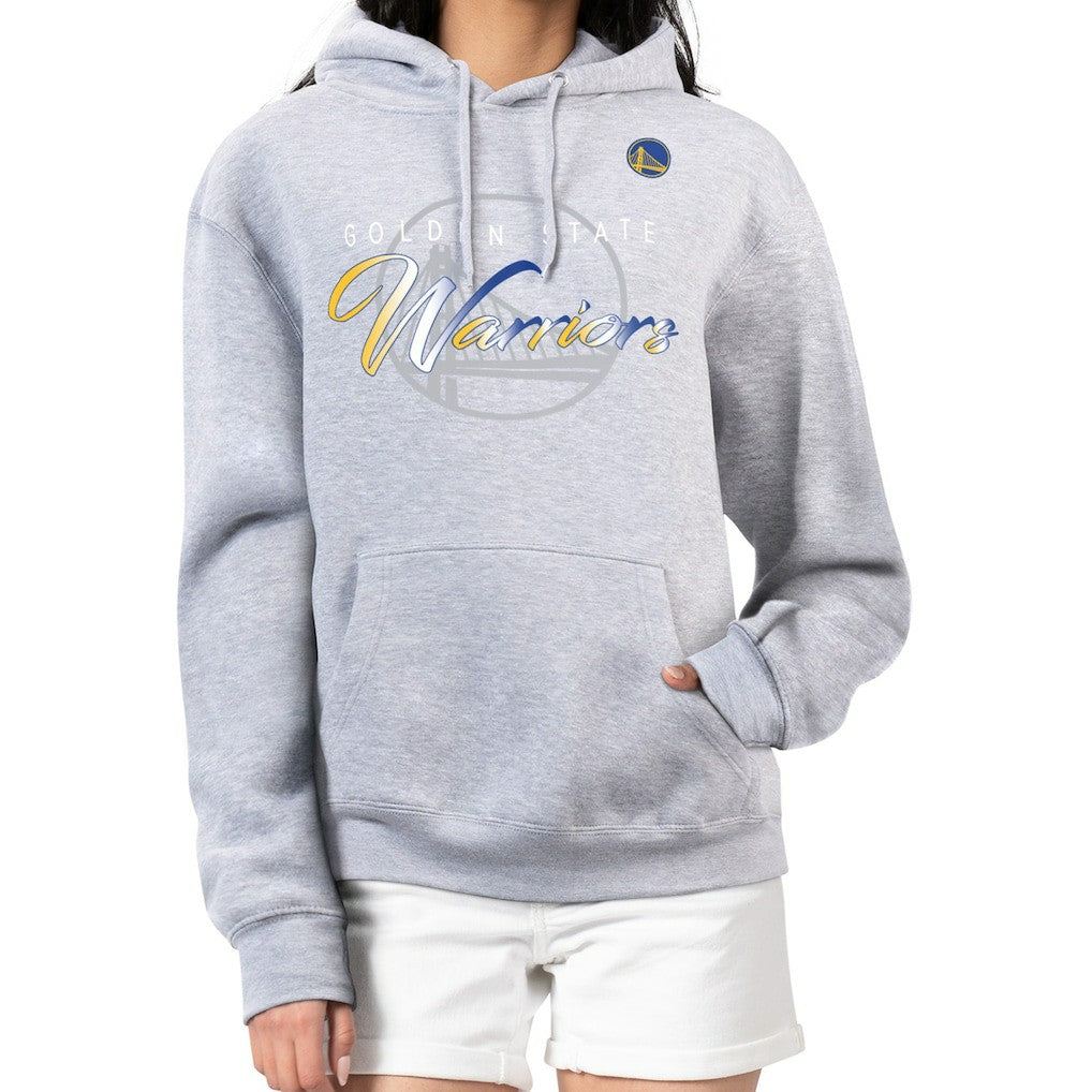 Golden State Warriors G-III 4Her by Carl Banks Women's Shadow Logo Tri-Blend Fleece Hoodie sale