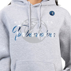 Minnesota Timberwolves G-III 4Her by Carl Banks Women's Shadow Logo Tri-Blend Fleece Hoodie