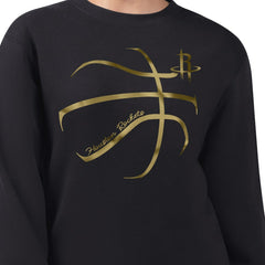 Houston Rockets G-III 4Her by Carl Banks Women's Metallic Print Basketball Sketch Fleece Sweatshirt sale
