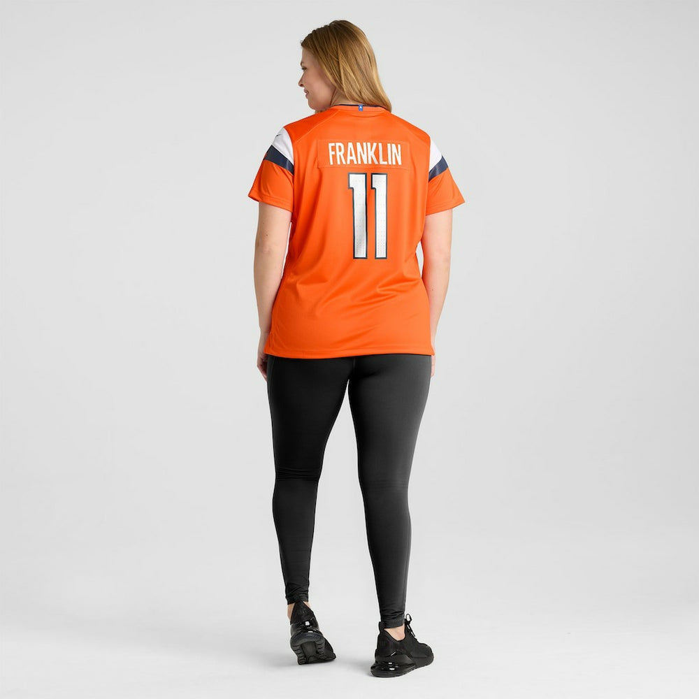 Troy Franklin  Women's Team Game Jersey - Denver Broncos Jerseys