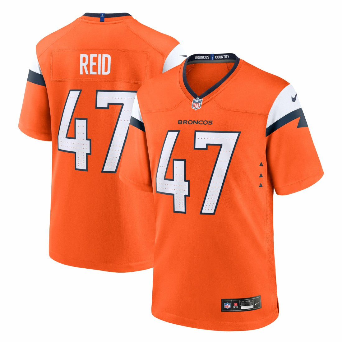 Karene Reid  Team Game Jersey - Denver Broncos Jerseys