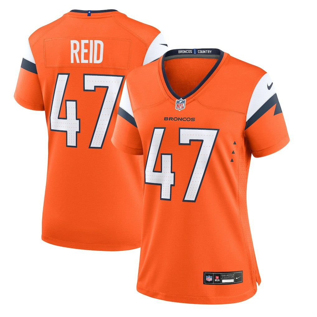 Karene Reid  Women's Team Game Jersey - Denver Broncos Jerseys