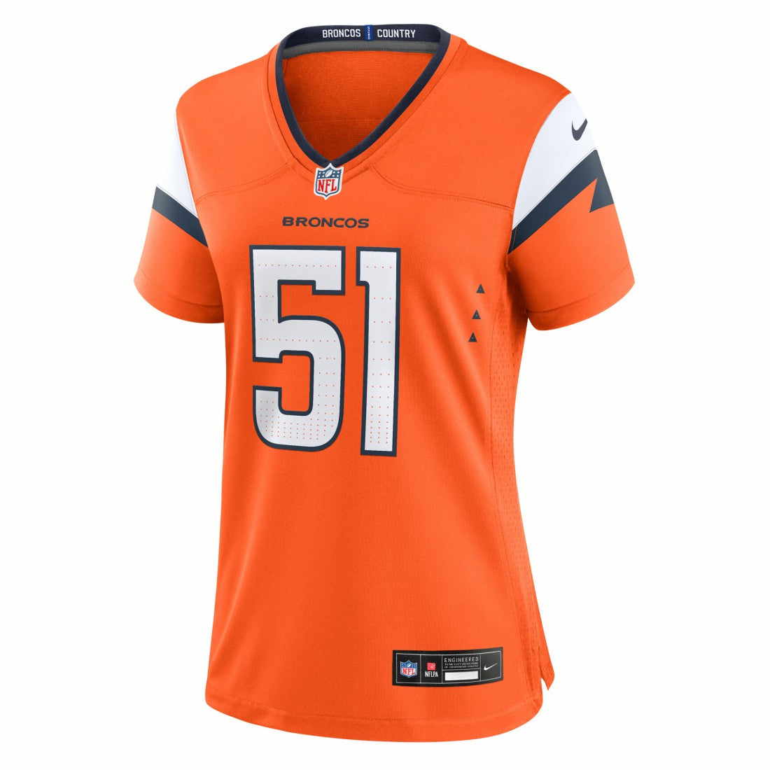 Que Robinson  Women's Team Game Jersey - Denver Broncos Jerseys