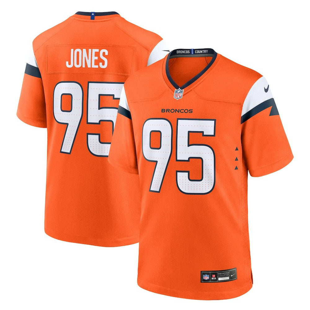 Sai'vion Jones  Team Game Jersey - Denver Broncos Jerseys