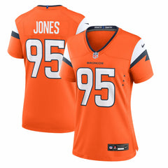Sai'vion Jones  Women's Team Game Jersey - Denver Broncos Jerseys