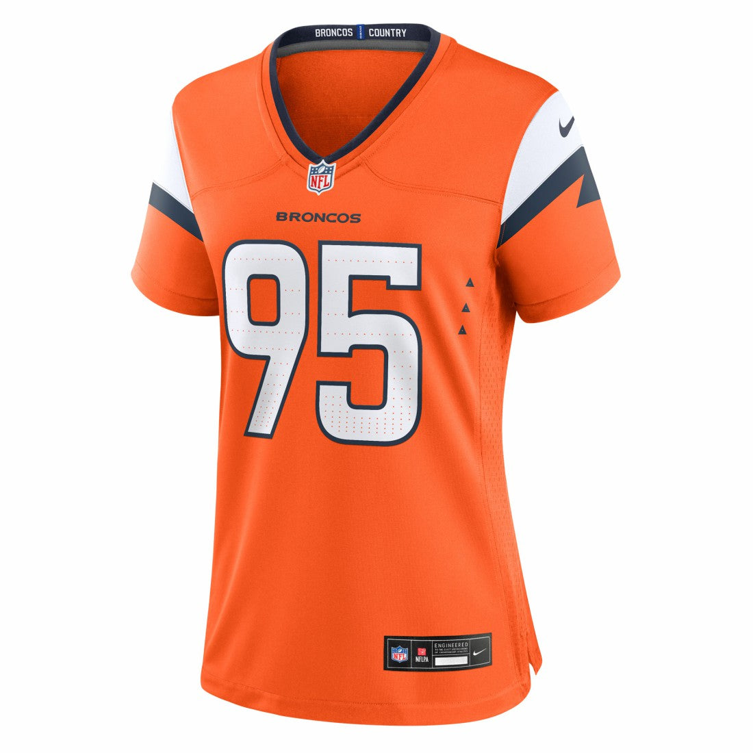 Sai'vion Jones  Women's Team Game Jersey - Denver Broncos Jerseys