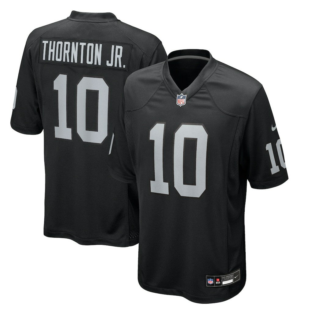 Dont'e Thornton Jr.  Team Game Jersey - Las Vegas Raiders Jerseys