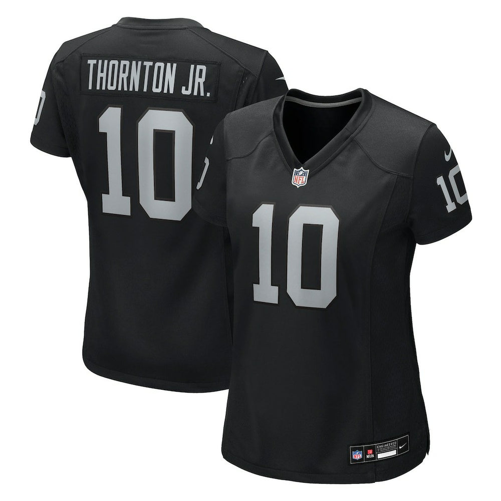 Dont'e Thornton Jr.  Women's Team Game Jersey - Las Vegas Raiders Jerseys