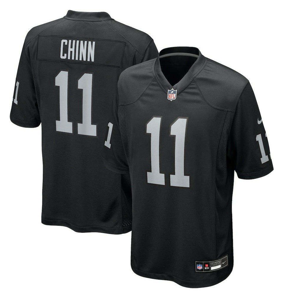 Jeremy Chinn  Team Game Jersey - Las Vegas Raiders Jerseys