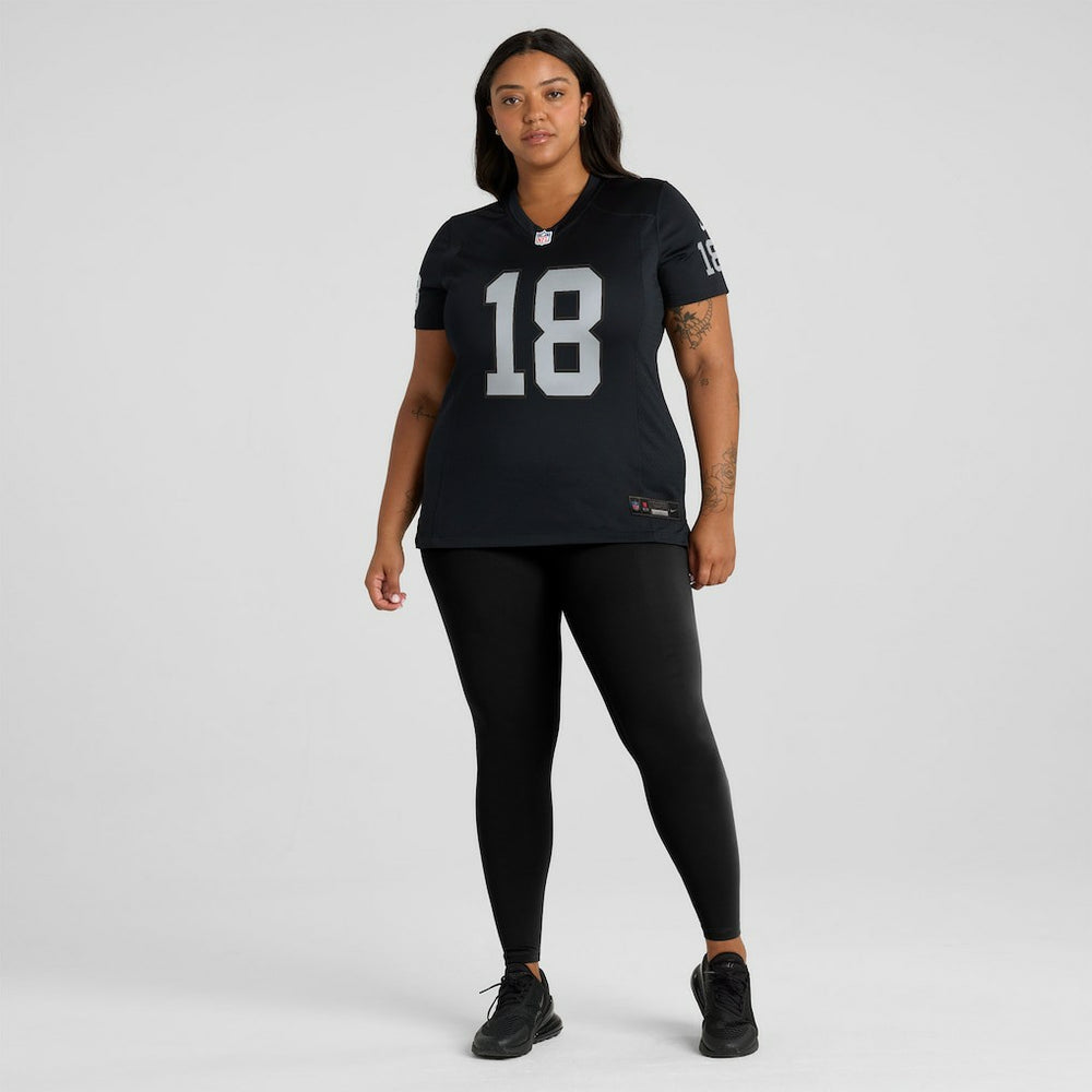 Jack Bech  Women's Team Game Jersey - Las Vegas Raiders Jerseys
