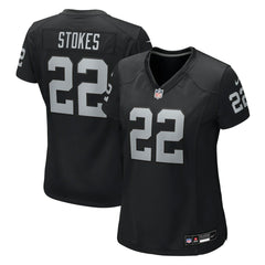 Eric Stokes  Women's Team Game Jersey - Las Vegas Raiders Jerseys