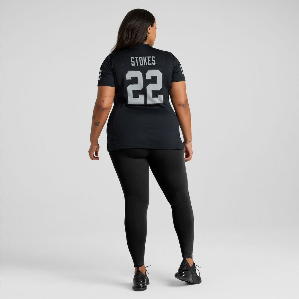 Eric Stokes  Women's Team Game Jersey - Las Vegas Raiders Jerseys