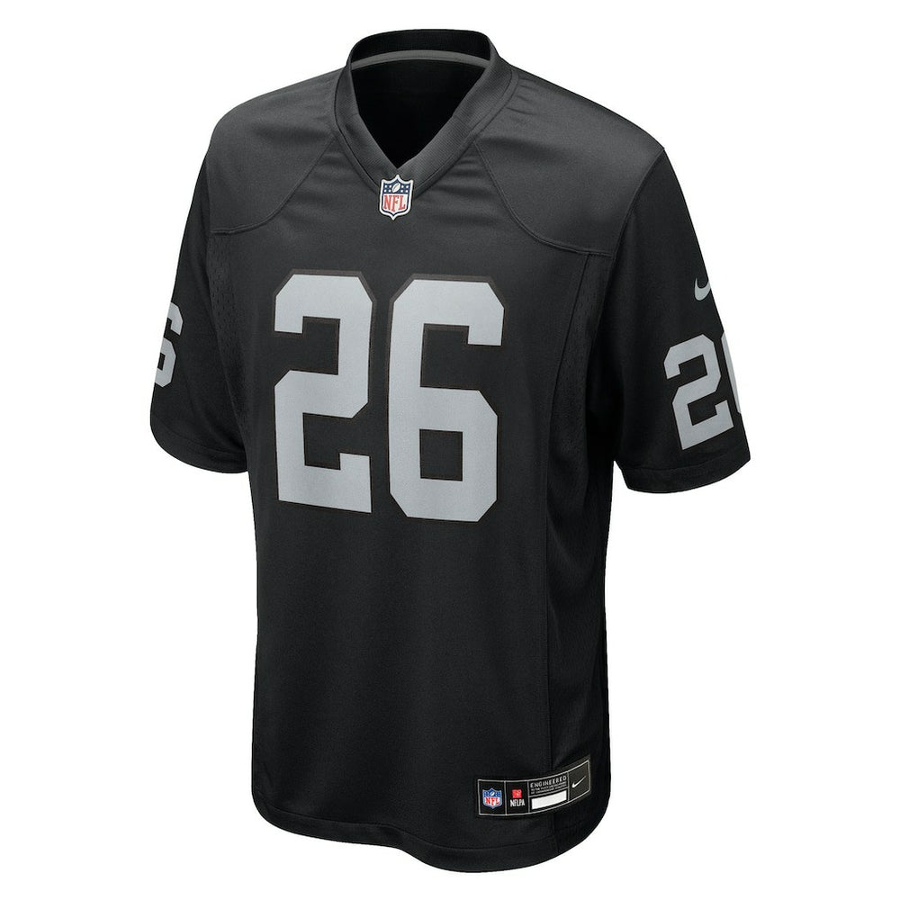 Darien Porter  Team Game Jersey - Las Vegas Raiders Jerseys