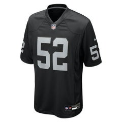 Elandon Roberts  Team Game Jersey - Las Vegas Raiders Jerseys