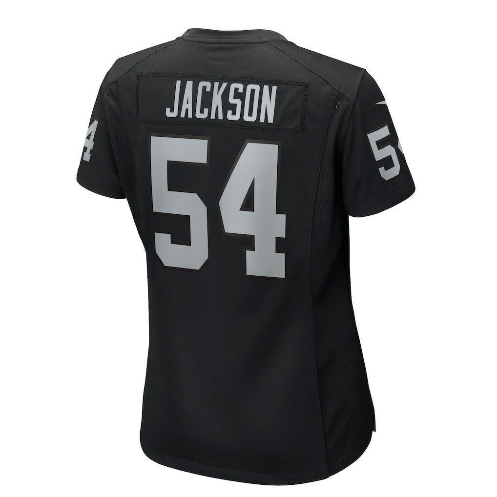 Brennan Jackson  Women's Team Game Jersey - Las Vegas Raiders Jerseys