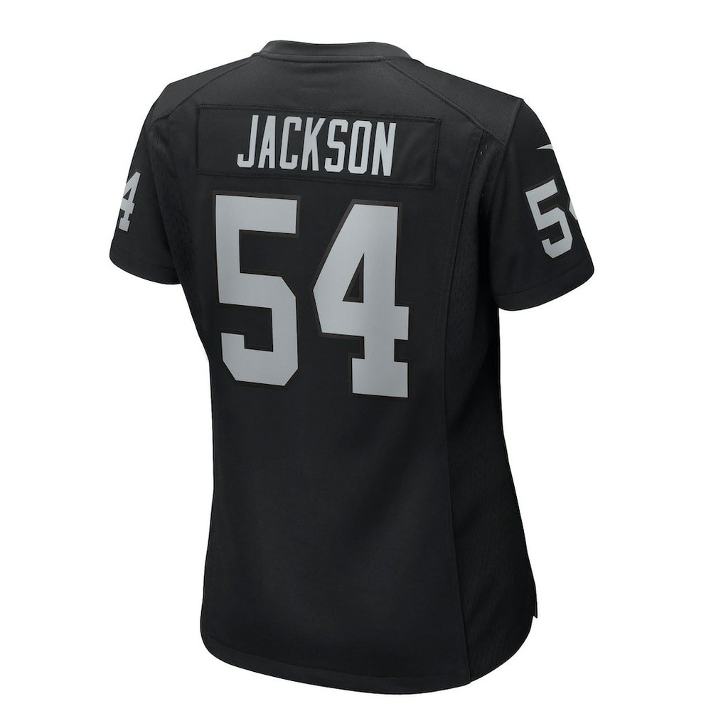 Brennan Jackson  Women's Team Game Jersey - Las Vegas Raiders Jerseys