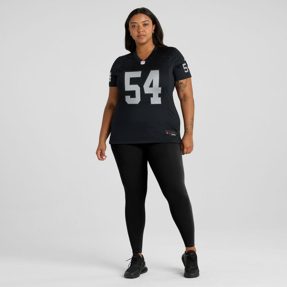 Brennan Jackson  Women's Team Game Jersey - Las Vegas Raiders Jerseys