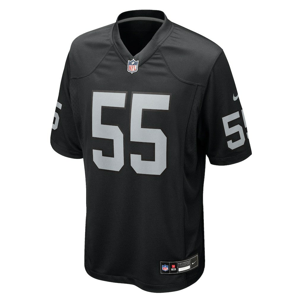 Cody Lindenberg  Team Game Jersey - Las Vegas Raiders Jerseys