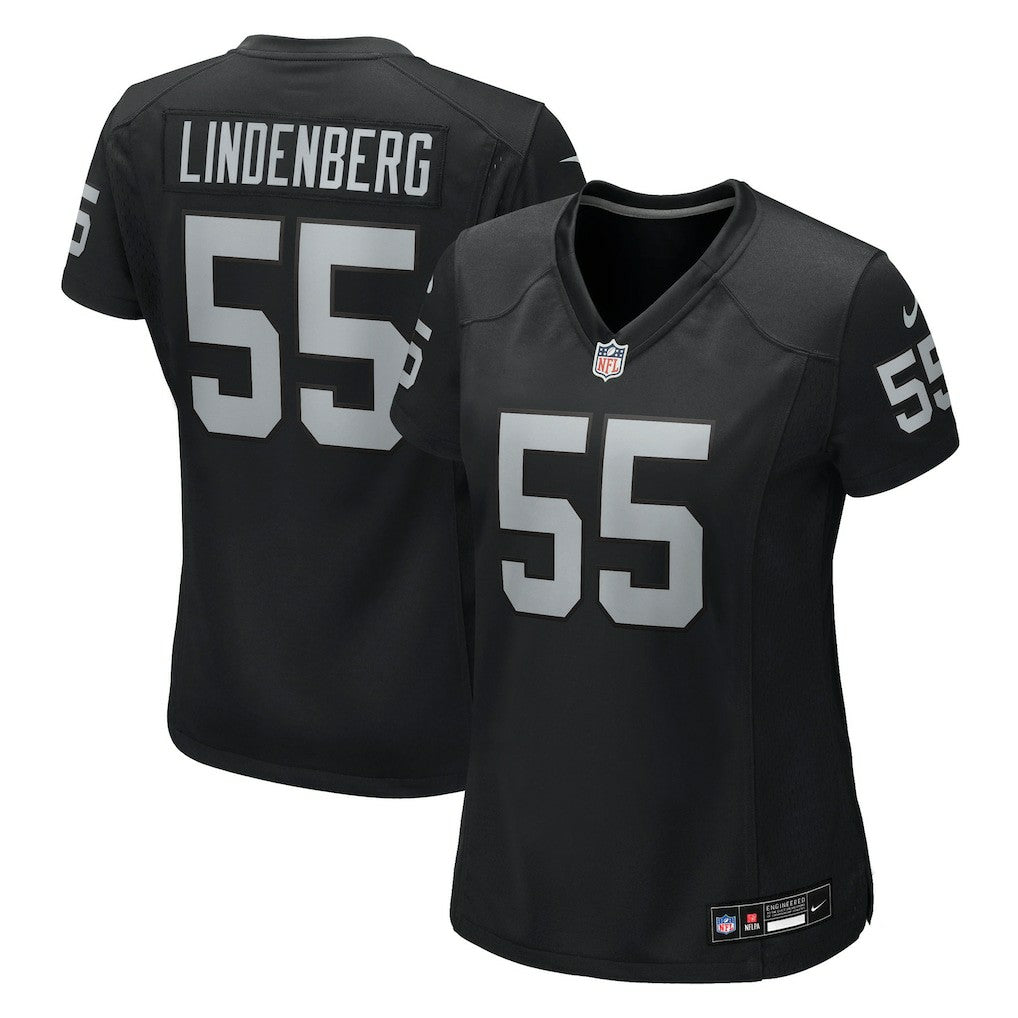 Cody Lindenberg  Women's Team Game Jersey - Las Vegas Raiders Jerseys