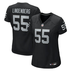Cody Lindenberg  Women's Team Game Jersey - Las Vegas Raiders Jerseys