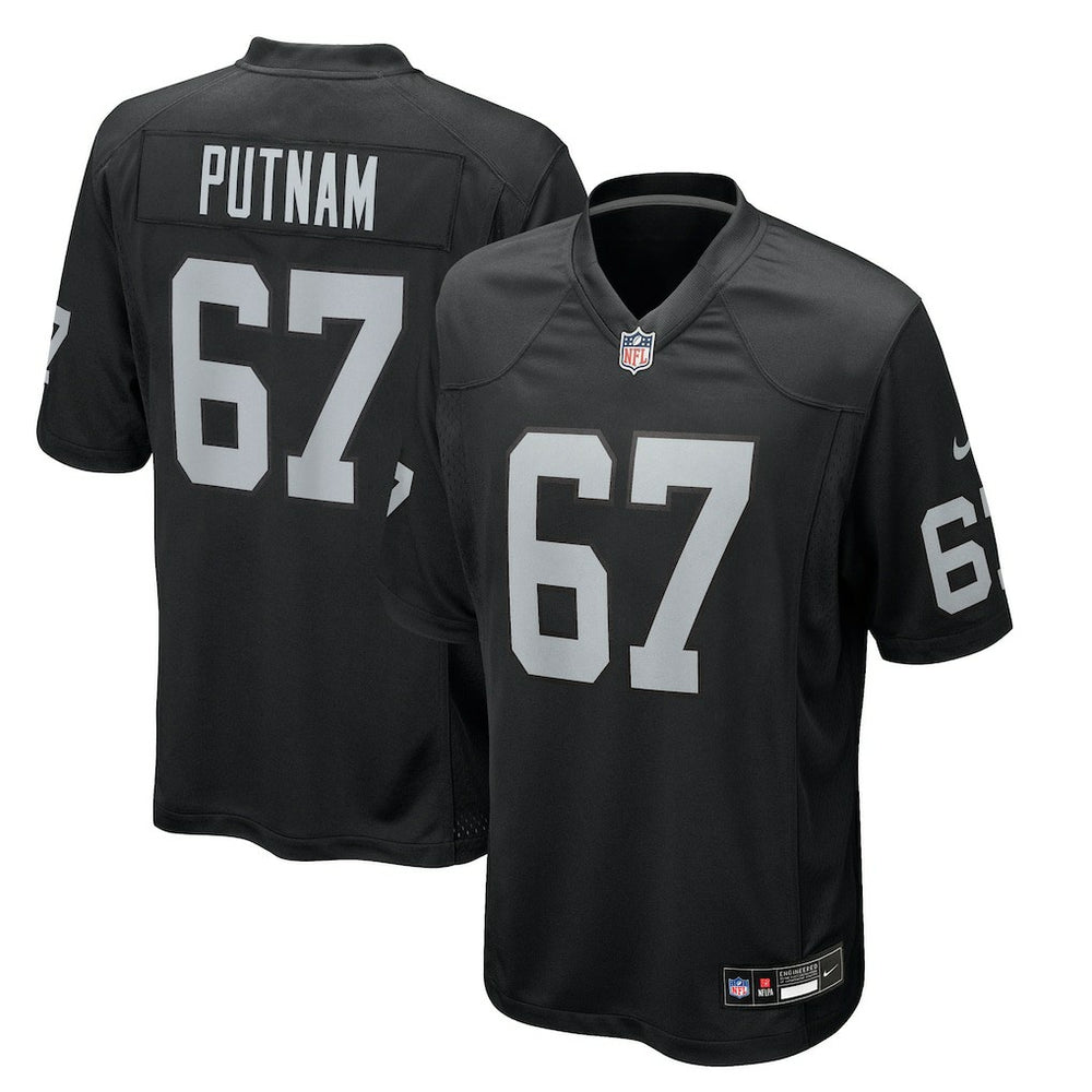 Will Putnam  Team Game Jersey - Las Vegas Raiders Jerseys