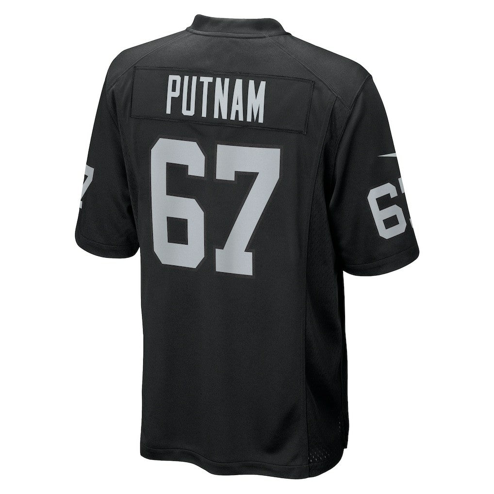 Will Putnam  Team Game Jersey - Las Vegas Raiders Jerseys