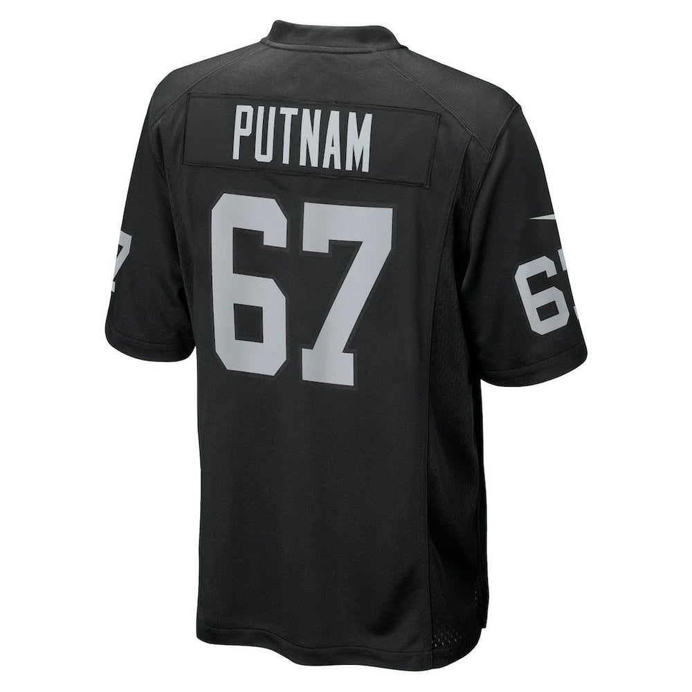 Will Putnam  Team Game Jersey - Las Vegas Raiders Jerseys