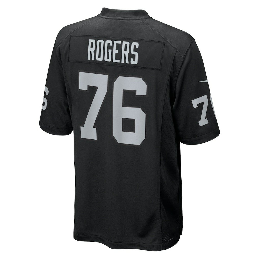Caleb Rogers  Team Game Jersey - Las Vegas Raiders Jerseys