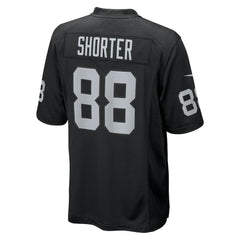 Justin Shorter  Team Game Jersey - Las Vegas Raiders Jerseys