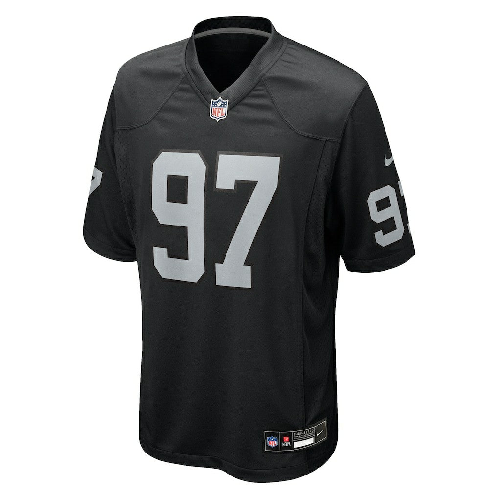 Tonka Hemingway  Team Game Jersey - Las Vegas Raiders Jerseys