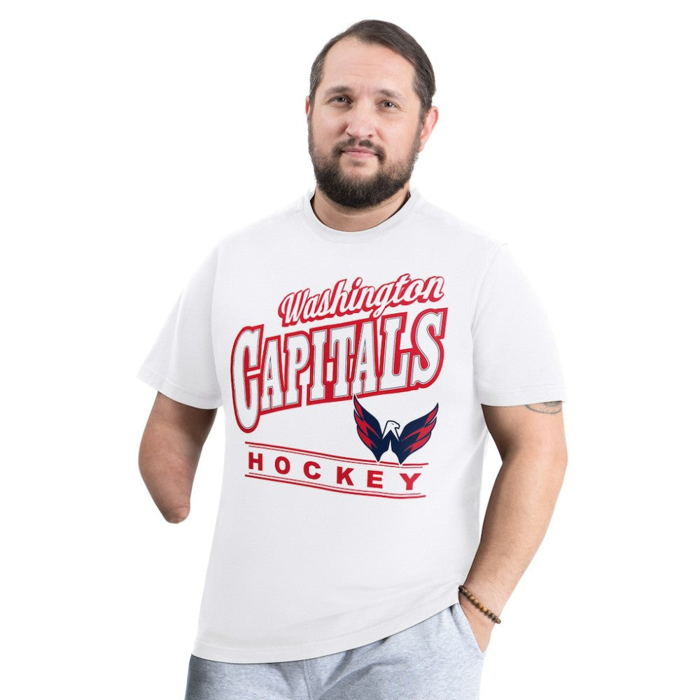 NHL Washington Capitals G-III Sports by Carl Banks Adaptive Headliner T-Shirt