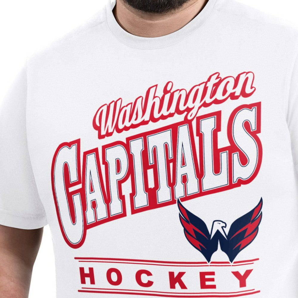 NHL Washington Capitals G-III Sports by Carl Banks Adaptive Headliner T-Shirt