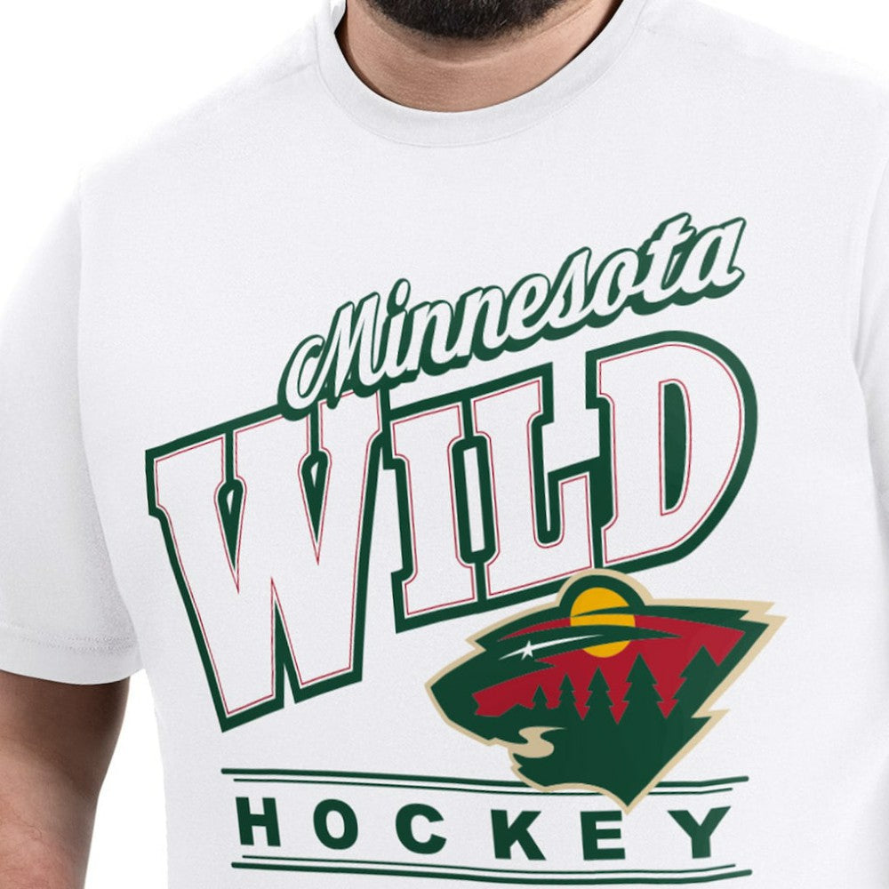 NHL Minnesota Wild G-III Sports by Carl Banks Adaptive Headliner T-Shirt