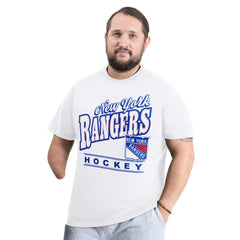 NHL New York Rangers G-III Sports by Carl Banks Adaptive Headliner T-Shirt