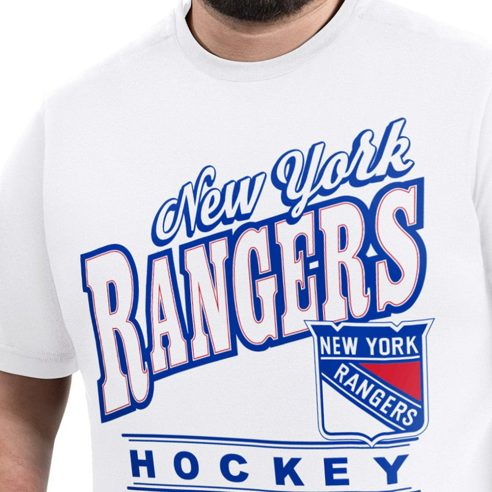 NHL New York Rangers G-III Sports by Carl Banks Adaptive Headliner T-Shirt