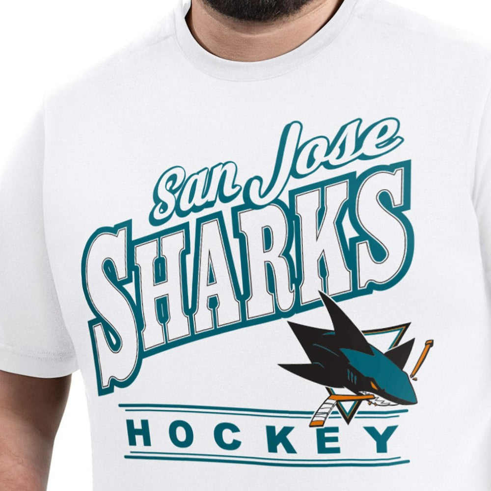 NHL San Jose Sharks G-III Sports by Carl Banks Adaptive Headliner T-Shirt
