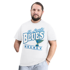 NHL St. Louis Blues G-III Sports by Carl Banks Adaptive Headliner T-Shirt