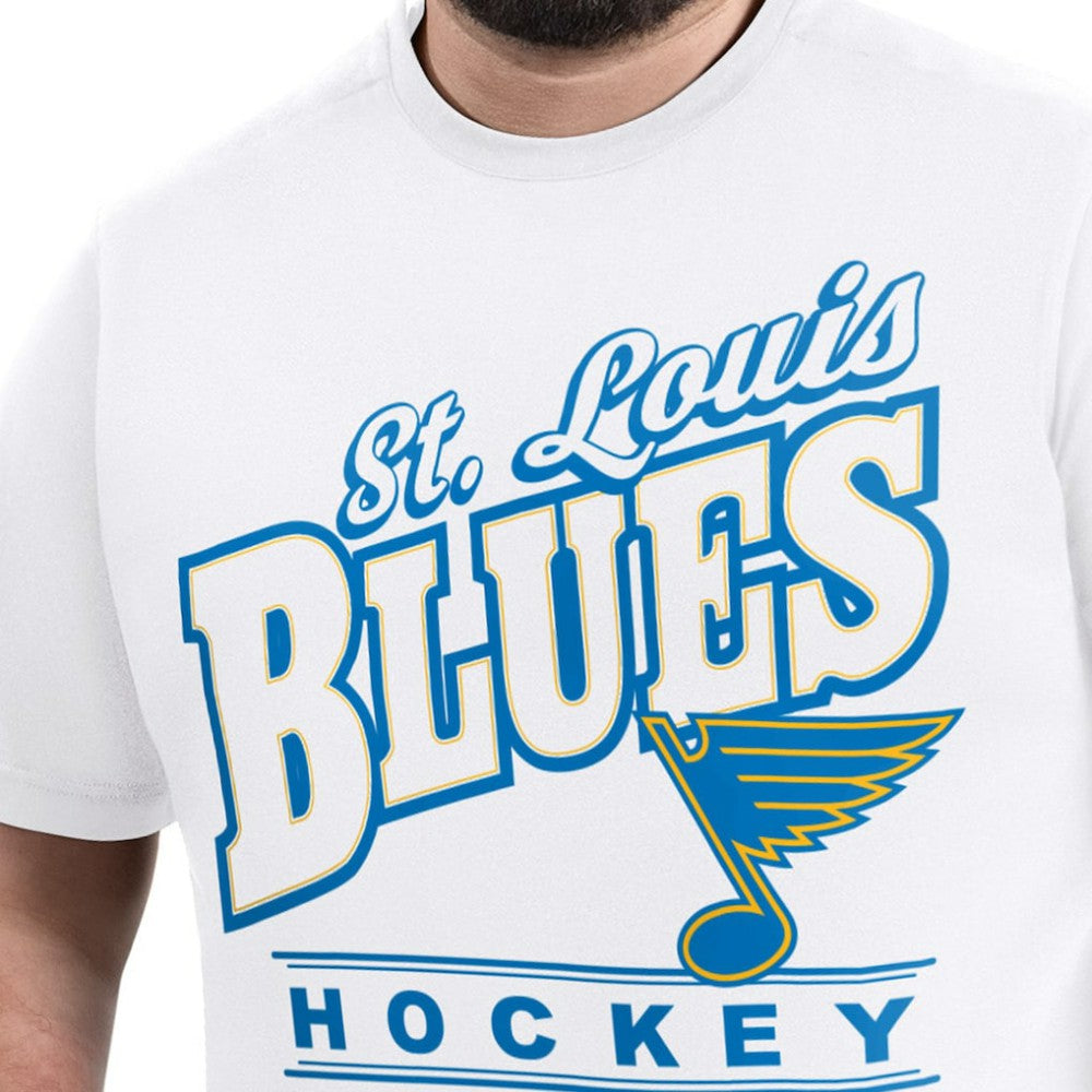 NHL St. Louis Blues G-III Sports by Carl Banks Adaptive Headliner T-Shirt