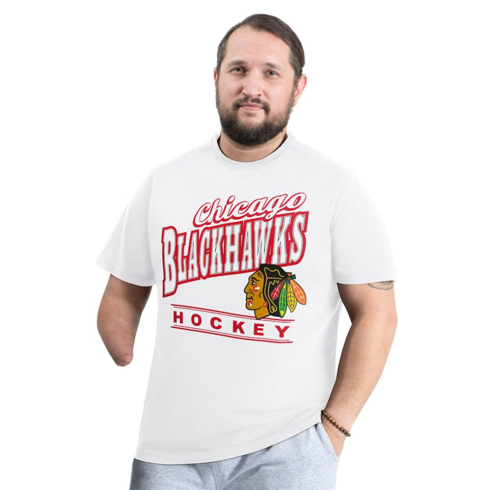 NHL Chicago Blackhawks G-III Sports by Carl Banks Adaptive Headliner T-Shirt