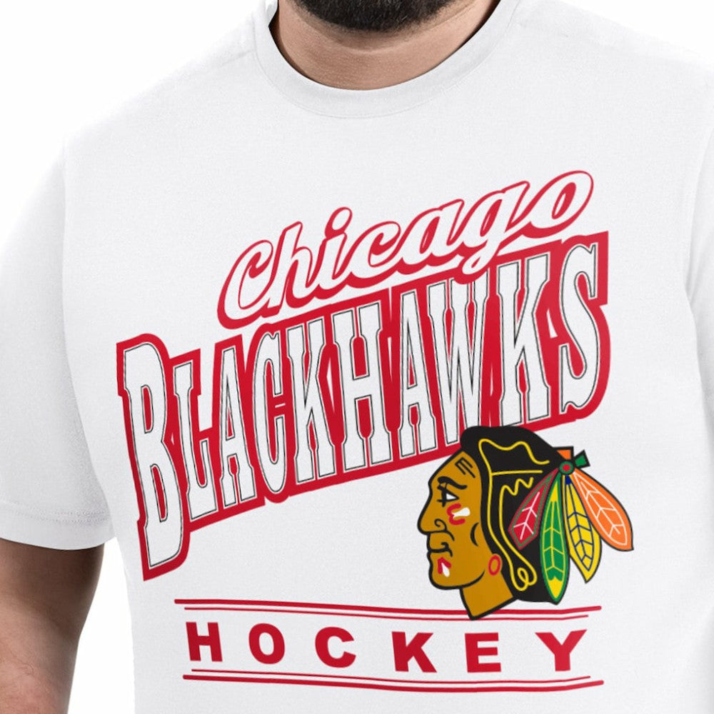 NHL Chicago Blackhawks G-III Sports by Carl Banks Adaptive Headliner T-Shirt
