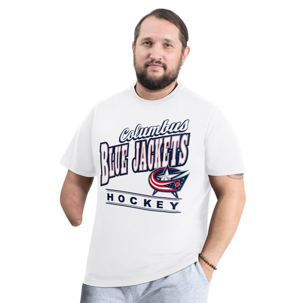 NHL Columbus Blue Jackets G-III Sports by Carl Banks Adaptive Headliner T-Shirt