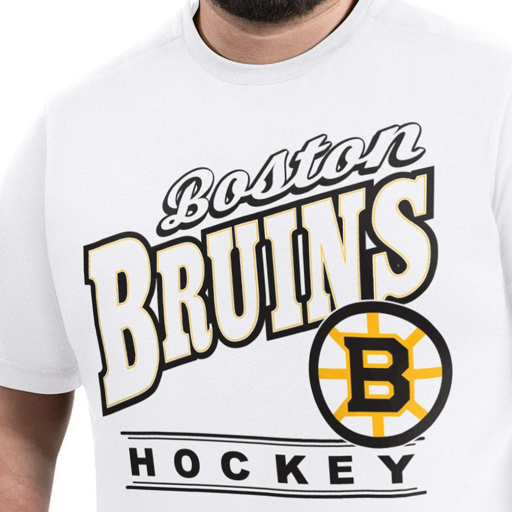 NHL Boston Bruins G-III Sports by Carl Banks Adaptive Headliner T-Shirt