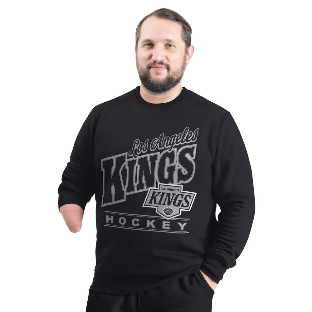 NHL Los Angeles Kings G-III Sports by Carl Banks Adaptive Headliner Fleece Sweatshirt
