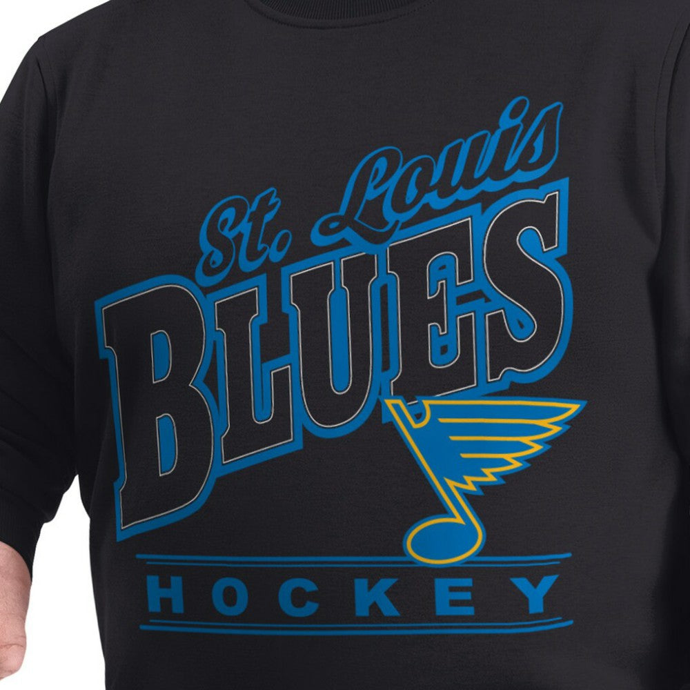 NHL St. Louis Blues G-III Sports by Carl Banks Adaptive Headliner Fleece Sweatshirt