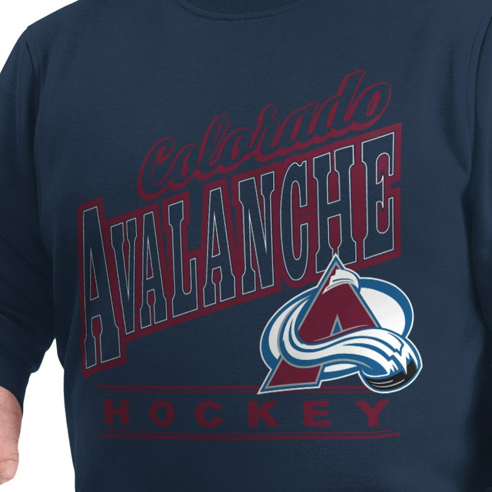 NHL Colorado Avalanche G-III Sports by Carl Banks Adaptive Headliner Fleece Sweatshirt