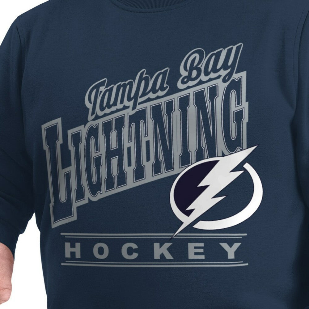 NHL Tampa Bay Lightning G-III Sports by Carl Banks Adaptive Headliner Fleece Sweatshirt